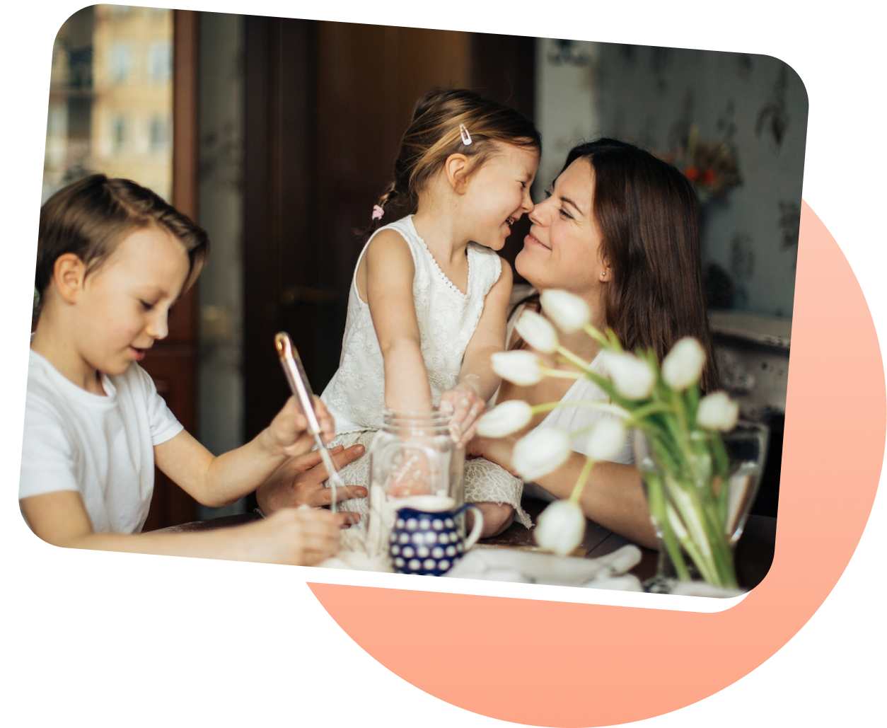 Family at table